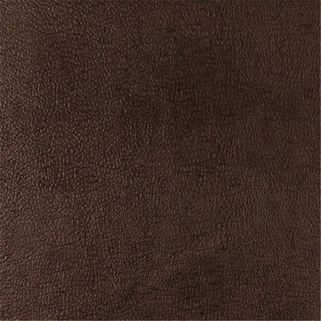 Designer Fabrics Designer Fabrics G358 54 in. Wide Chocolate Brown; Metallic Leather Grain Upholstery Faux Leather G358